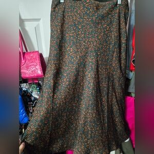 Nordstrom Animal Print Maxi Skirt